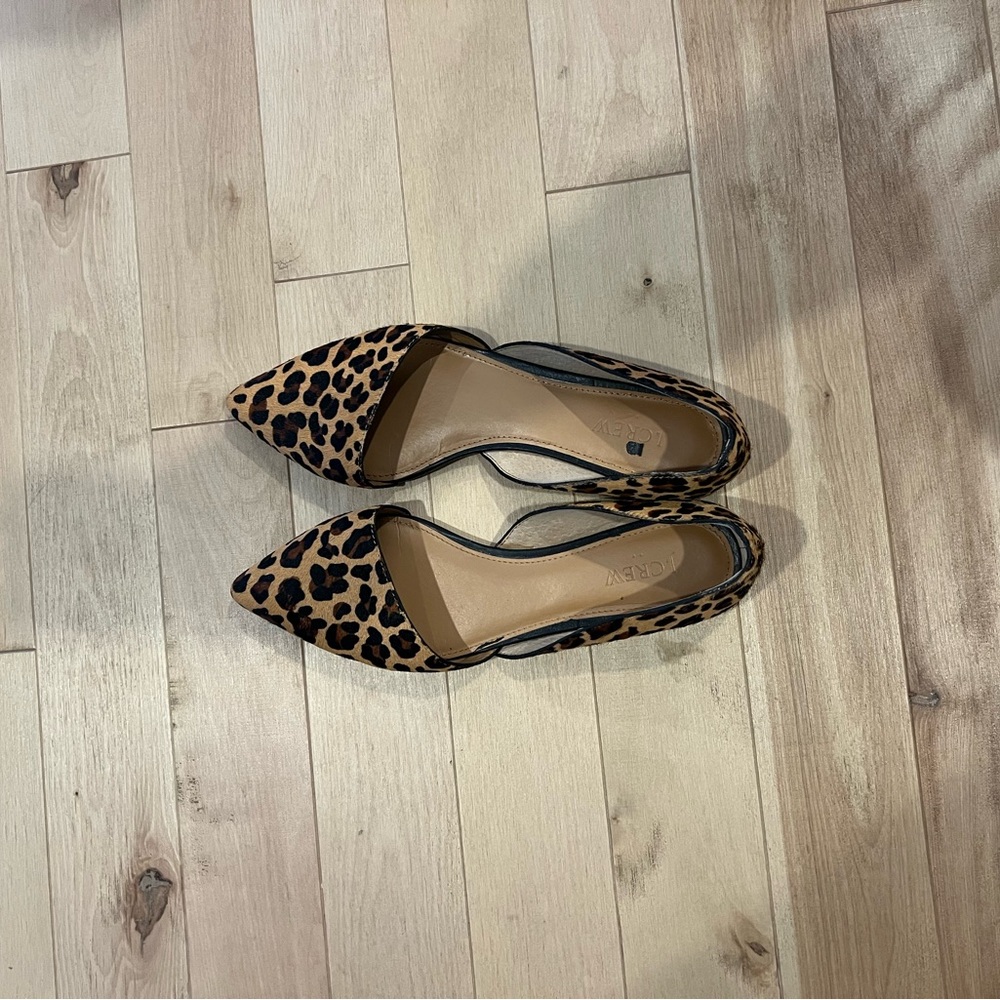 J. Crew Leopard Print Flats